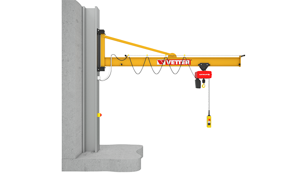 PRAKTIKUS PW Wall mounted jib crane