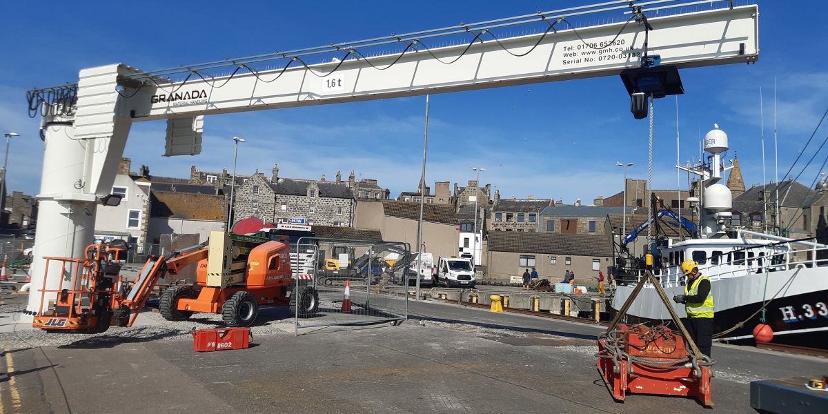 Quayside Jib Crane