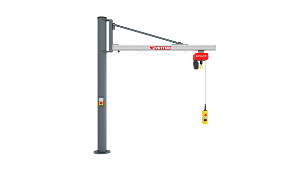 UNILIFT US column mounted jib crane