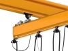 Single and double girder solutions with standard and low headroom